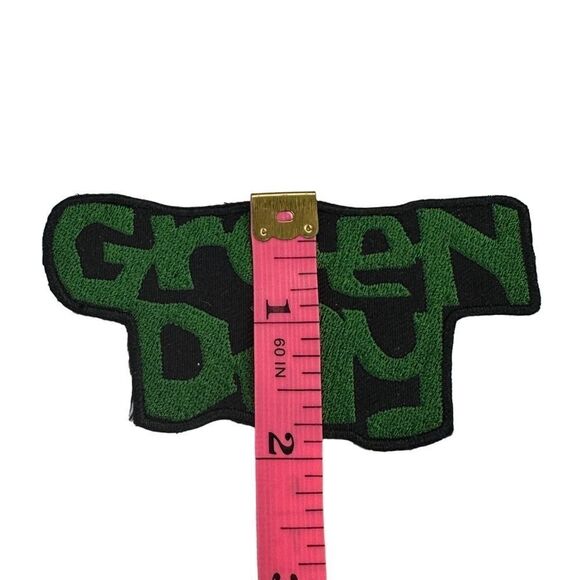 Green Day Green Text Embroidered Patch - Picture 2 of 4